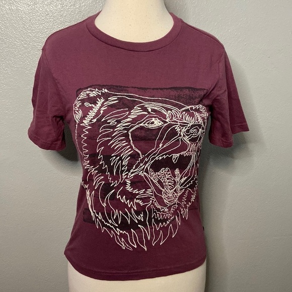 Lucky Brand Tops - Lucky Brand Cotton Tee Shirt Purple S